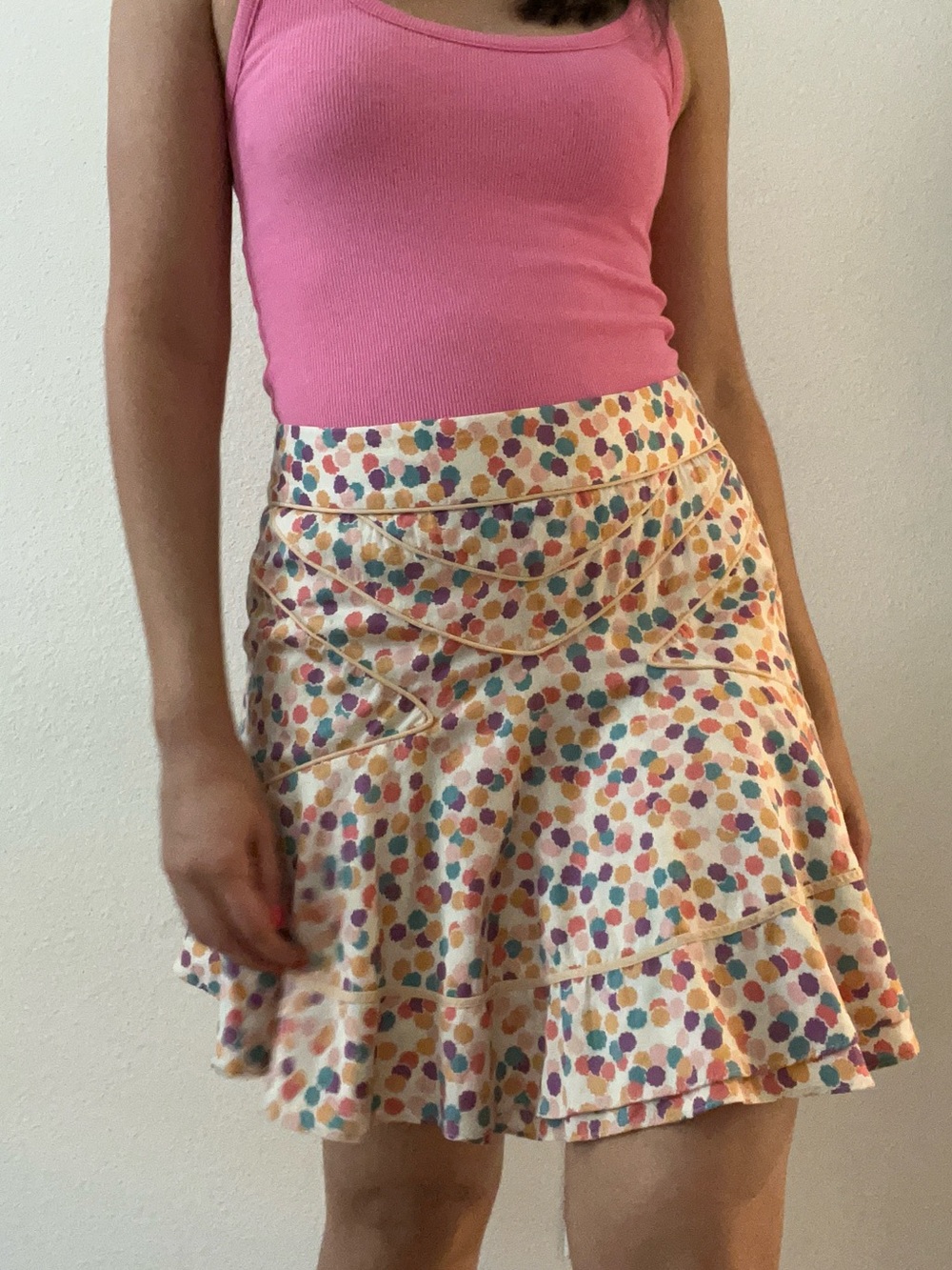 Vintage Marc Jacobs Skirt - Size 4 -Polka Dot Ruffle